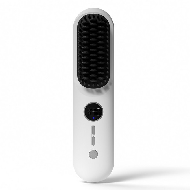 【韓國OA】無線蓬鬆電梳OSTR-001WH 無線便攜 快速加熱 輕鬆打造蓬鬆髮根, 白, 白色, OSTR-001WH