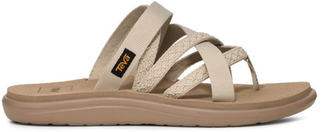 Teva Voya Zillesa 女 運動涼鞋 休閒穿搭 卡其色, 24 cm, 卡其