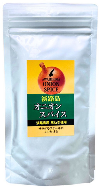 鳴門千鳥本舖 淡路島洋蔥萬用香料鹽 補充包 100g, 1個, 補充包100g