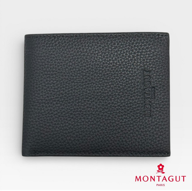 MONTAGUT夢特嬌 時尚頭層牛皮真皮皮夾