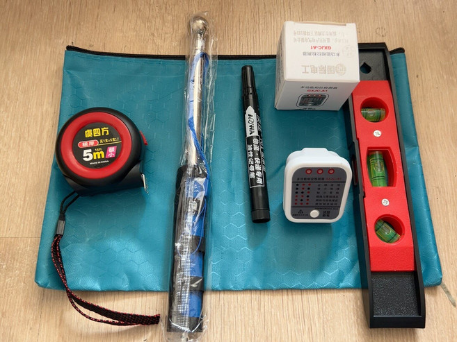 驗房工具套裝 實心球頭空鼓錘 插座檢測儀, 1個