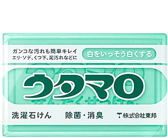 日本東邦UTAMARO去垢洗衣皂 歌磨魔法家事皂 萬用強效去污漬皂 魔法洗衣皂, 133g, 1個