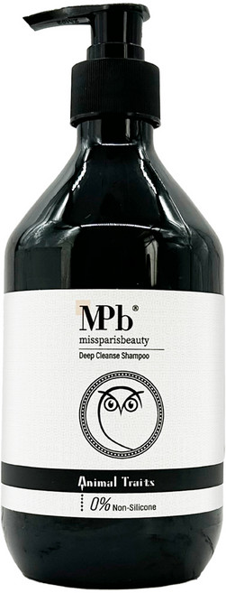 【MPB巴黎小姐】 獸首 香水洗髮精, 1個, 500ml, 獸首深層洗髮精(涼)頭皮屑