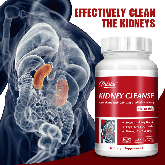 Pslalae Kidney Cleanse 臨床研究蔓越莓配方 支持腎臟健康, 120組