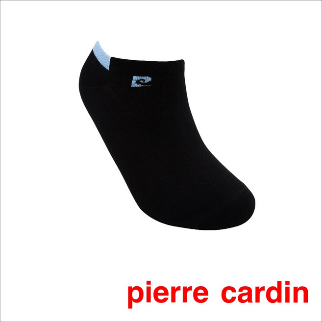 【Pierre Cardin 皮爾卡登】中性隱形襪 棉襪 純色 男短襪 休閒襪