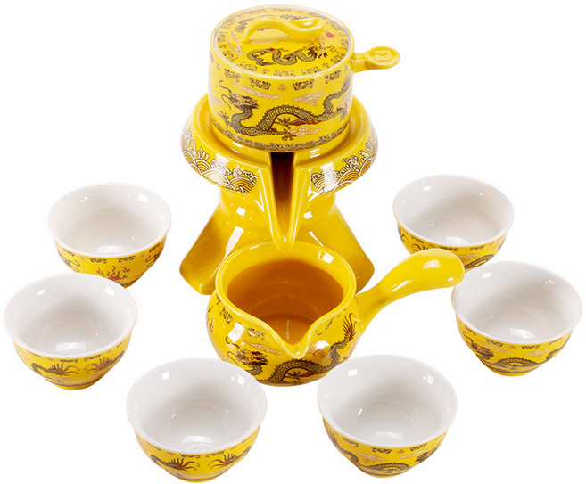 時來運轉金龍自動茶具套裝, 時來運轉金龍自動茶具 安全裝, 1套, 如圖