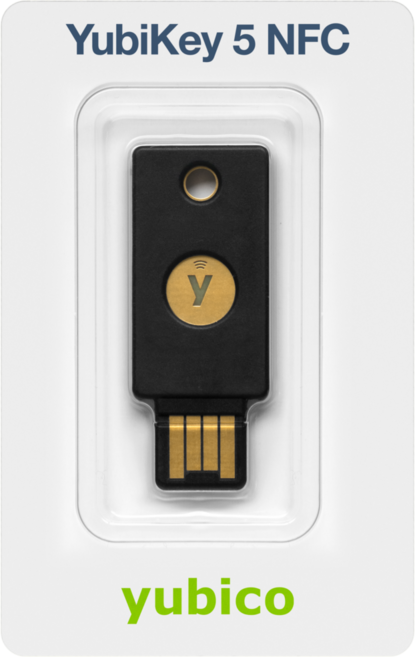 Yubico Yubikey 5 NFC 安全金鑰 雙重驗證 電腦安全防護