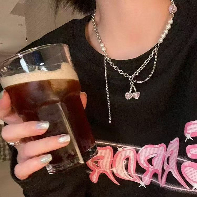 秋冬毛衣鏈女款 小眾設計感項鍊配飾