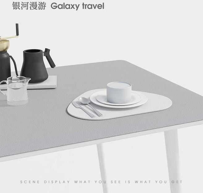 環保護眼學生書桌墊子學習桌專用寫字檯課桌面電腦辦公室桌布防油 副廠商品, 灰