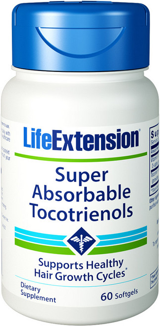 LIFE EXTENSION 生育三烯酚軟膠囊, 60顆, 1罐