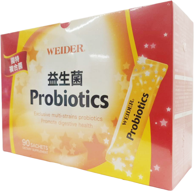 WEIDER 威德益生菌 顆粒 90包入, 3g, 90個