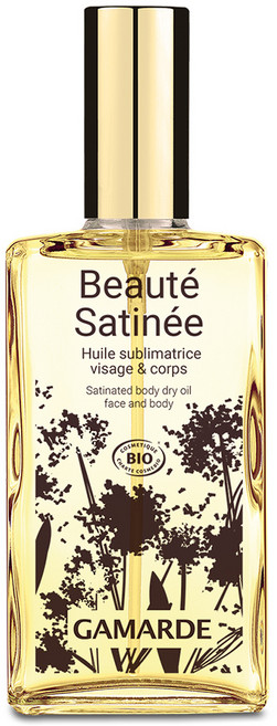 GAMARDE 珂瑪德 Beauté Satinée 晶亮精華油 臉部身體適用 100ml, 1個