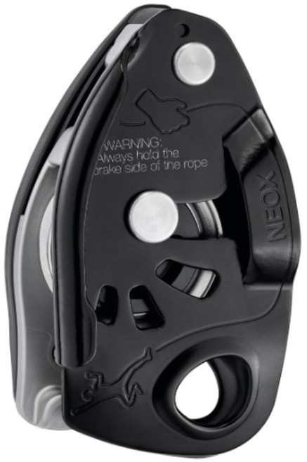 【PETZL】NEOX BELAY DEVICE 確保器 D016AA, 黑