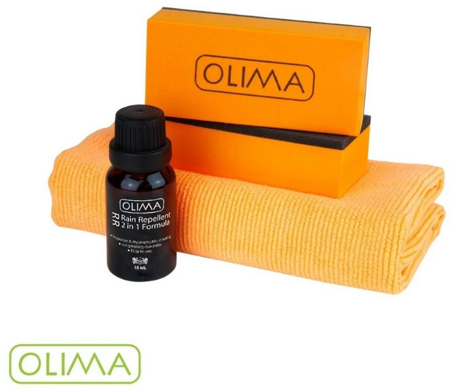 OLIMA RR雨自撥 油膜去除 玻璃鍍膜 超強撥水 視野清晰, 1個, 15ml