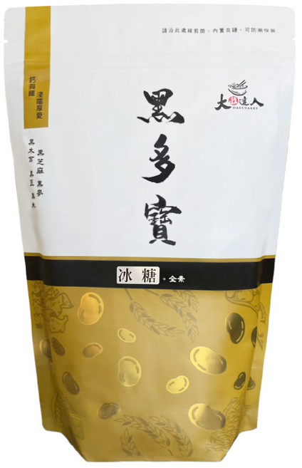 【展榮商號 綜合黑多寶 】 黑芝麻糊 水洗芝麻 芝麻粉 黑芝麻粉 純芝麻粉 高鈣芝麻粉 天然五穀粉 保證無添加, 1個, 黑多寶-冰糖, 500g