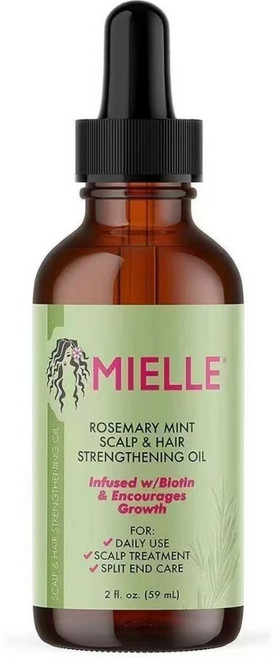Mielle 迷迭香薄荷 強化洗髮露, 1個, 迷迭香育發護髮精油 59ml, 60ml