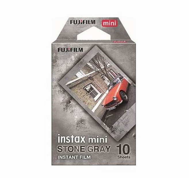 FUJIFILM 富士 instax mini 拍立得底片 (10張入), 1個, 岩石灰邊底片
