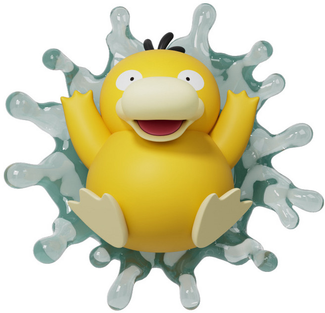 Psyduck 造型磁鐵, 黃色