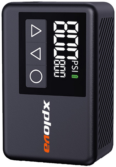 Xplova MP1 智慧電動打氣機, 1個, 黑