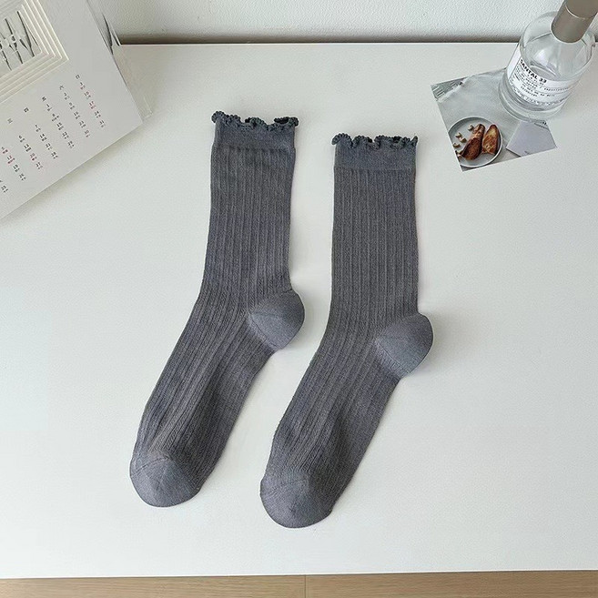 日系中筒襪 薄款透氣 女襪
