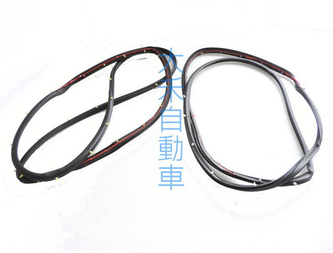 大禾自動車 副廠 氣密防水膠條 車門隔音膠條 適用 SUZUKI SWIFT 06-10, 1個, 尾門