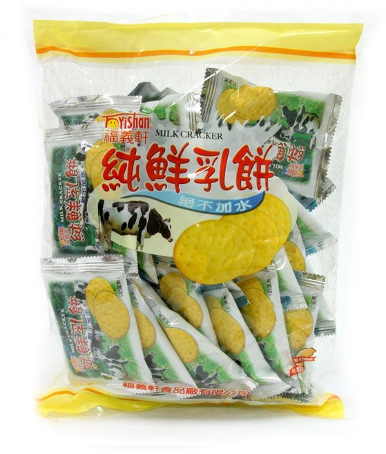 福義軒 亞麻仁蘇打, 1個, 純鮮乳餅