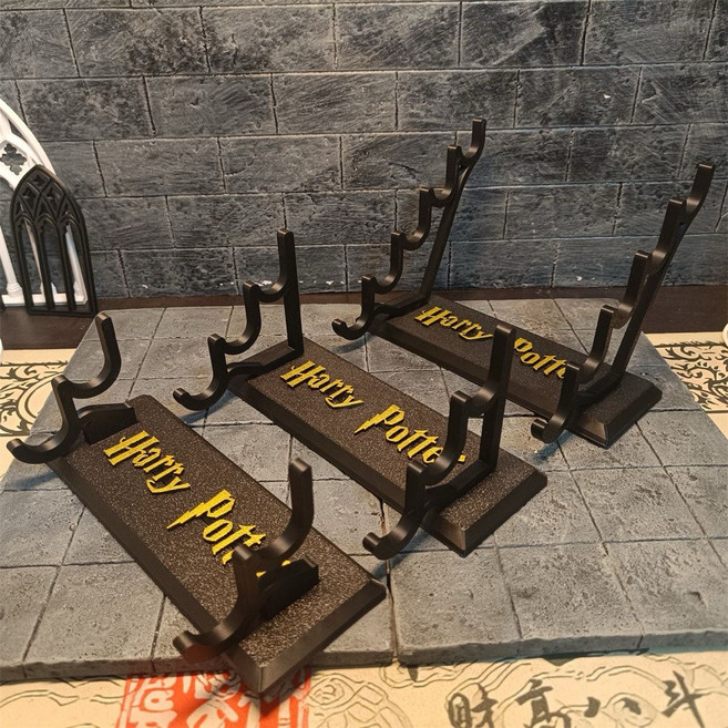 哈利波特 特效魔杖 精美禮盒, 1個, 三層魔杖支架