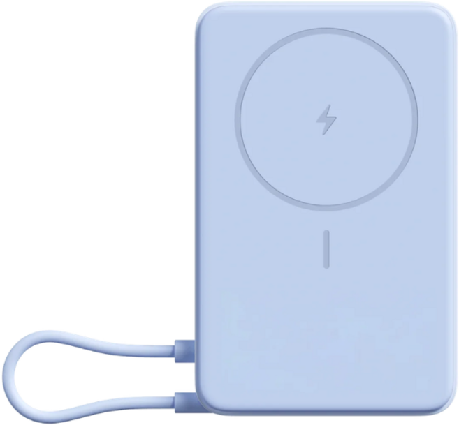 小米磁吸支架行動電源10000mah, 藍色, WPB1007Z