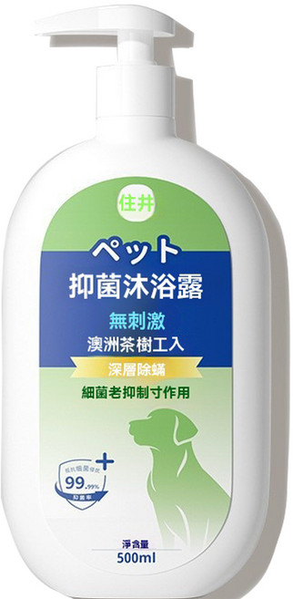 住井 抑菌沐浴露 99.99%抑菌率, 1個, 500ml