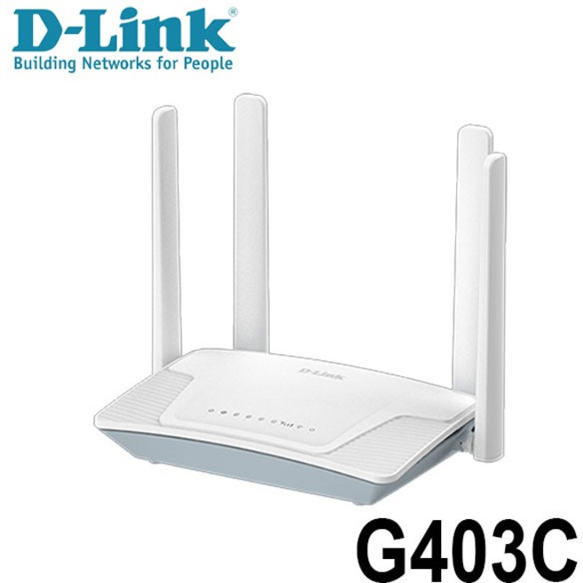 D-Link 友訊 G403C 4G LTE Cat.4 N300 無線路由器 分享器 SIM卡, 1個