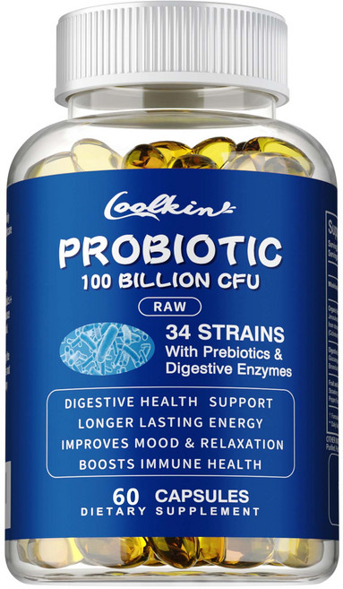 Coolkins 益生菌 1000億CFU 34種益生菌, 60組