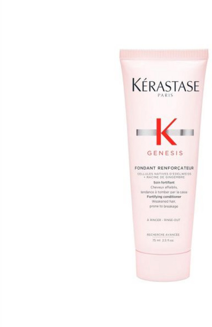 KÉRASTASE 케라스테스 제네시스 강화 컨디셔너 약하거나 손상된 모든 모발용 - 끊어짐 방지 수분 공급 및 윤기 부여, 1개, 75ml