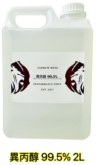 Andrew Rose 異丙醇 IPA 工業級 99.5%, 1個, 2L
