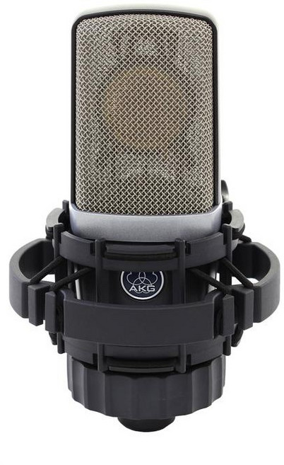 AKG C214 專業級電容式麥克風 附金屬收納箱 避震架