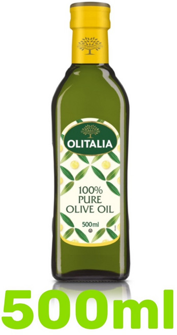 OLITALIA 奧利塔 純橄欖油 一組2瓶, 1個, 500ml:實重800g【店取最多4罐】,超商/店到店:限重5kg