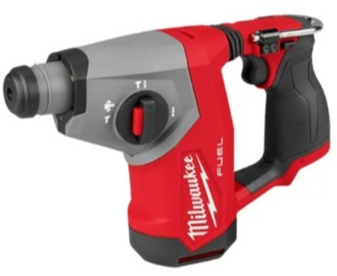 Milwaukee M12FHAC16-0 四溝 無碳刷 充電鎚鑽, 1個, 空機搭配 M12B2 兩顆