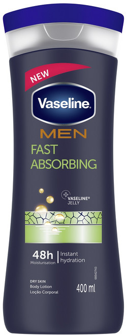 【Vaseline 凡士林】身體潤膚乳液-男用【兔雜tuzha】, 1個, 400ml