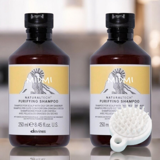 Davines 다비네스 퓨리파잉 샴푸 250ml 2개, 1병