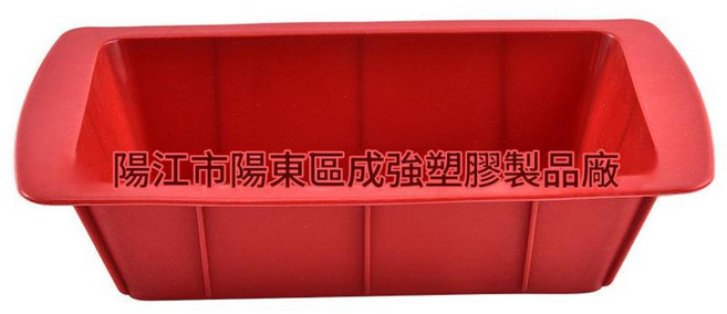 食品級矽膠吐司盤烘焙工具, 大號紅色土司盤, 1套