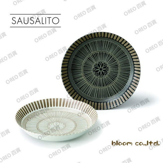 日本製 美濃燒 Sango 三鄉陶器 索薩利, 1入, 黑