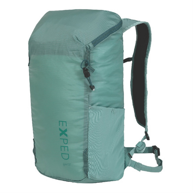 EXPED Summit Lite 輕量防潑水收納折疊背包 25L, 鼠尾草綠