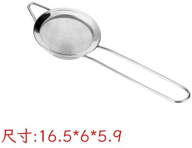 不鏽鋼濾網漏勺 燕窩過濾器 油格篩粉工具, 直徑6CM, 1個