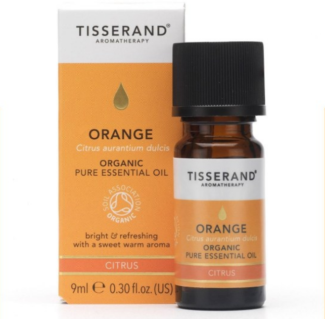 Tisserand 甜橙精油 9ml 英國製造 純質芳香, 1個