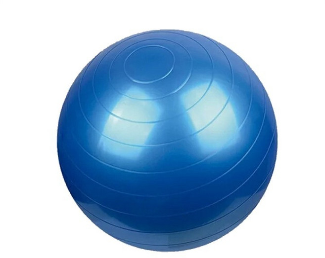 PVC防爆瑜珈球 65cm 健身球, 藏青