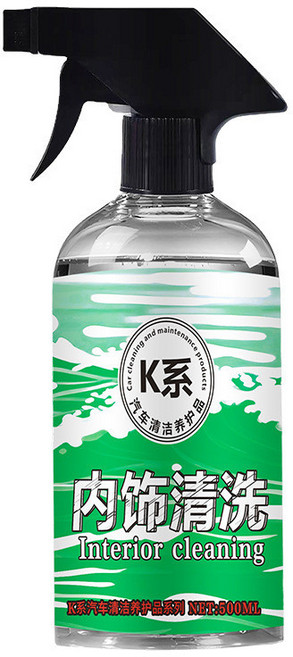 鴻鵬發 K系 汽車內飾清洗劑 泡沫去污清潔劑, 1個, 鴻鵬發 K系內飾清洗500ML, 500ml