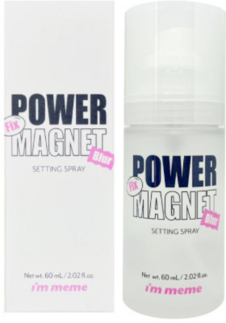 i'm meme 我愛超磁妝定妝噴霧 經典柔焦 涼感控油 60ml, 1個, 我愛超磁妝定妝噴霧#經典 (5035
