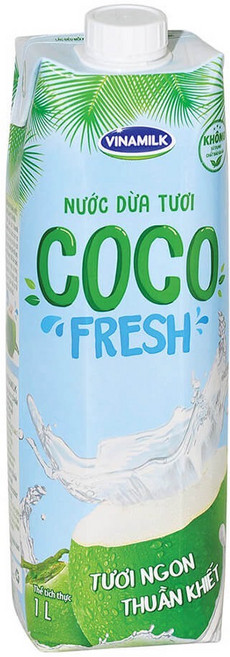 VINAMILK COCO FRESH 椰子水, 1個, COCO 椰子水 1000ML