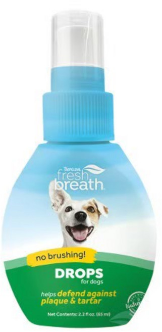 Fresh breath鮮呼吸 寵物犬貓用口腔凝膠潔牙保健系列, 1個, 濃縮潔牙滴露2.2oz-犬用, 65ml