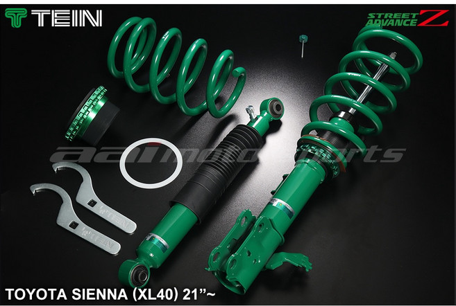 TEIN SA/Z 21 SIENNA HYBRID XL40 高低軟硬可調避震器組, 1個
