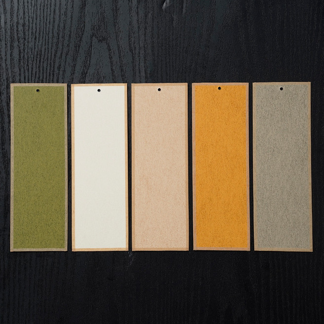 手工宣紙書籤 6cm*18cm, 5張經典系混搭, 1套